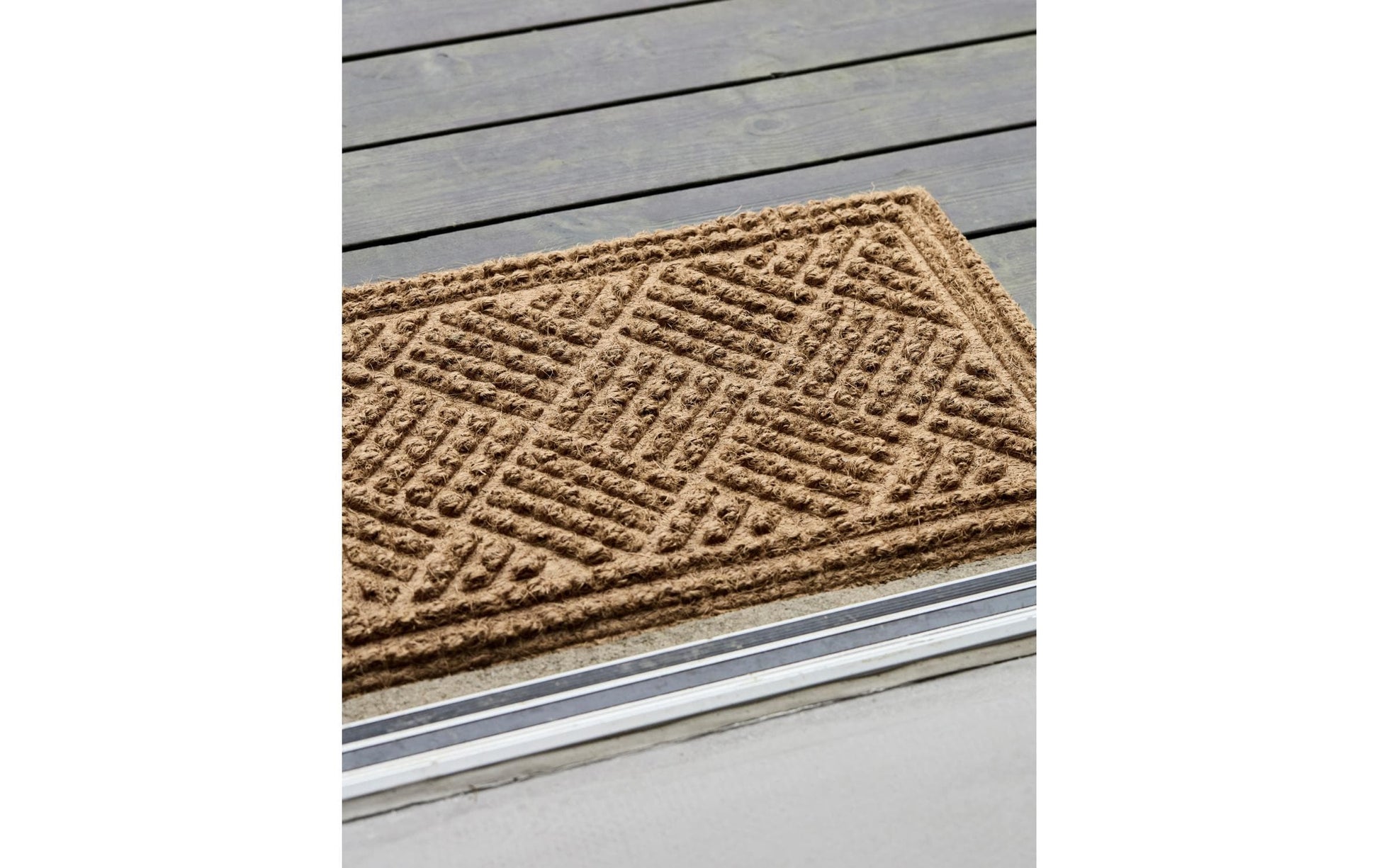 Society of Lifestyle House Doctor Fussmatte – Kokosfaser/Gummi – Braun – 400 × 600 mm