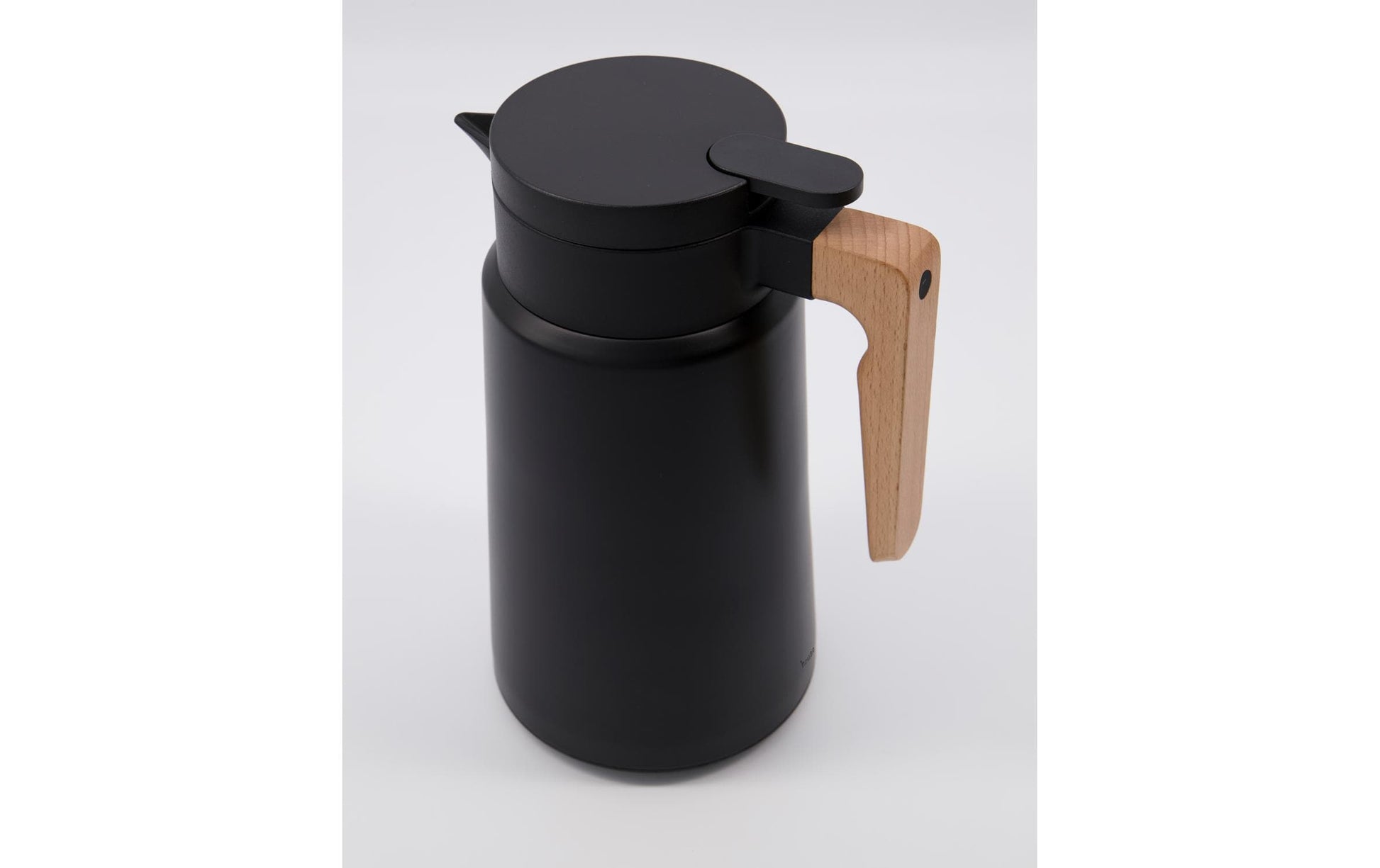 Society of Lifestyle House Doctor Thermoskanne Cole – 1,8 l, Ø 13,5 cm, H 25,8 cm, Edelstahl/Kunststoff (PP), Schwarz