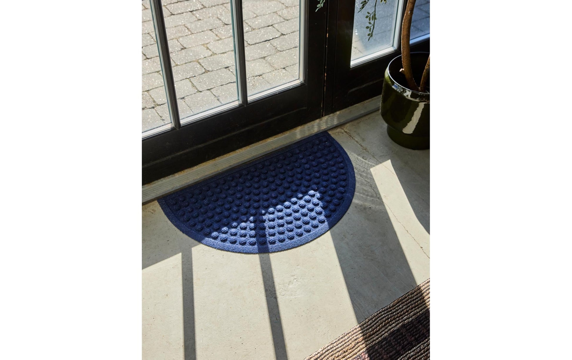 Society of Lifestyle House Doctor Fussmatte Entry – 45 × 75 cm, 0,8 cm, blau