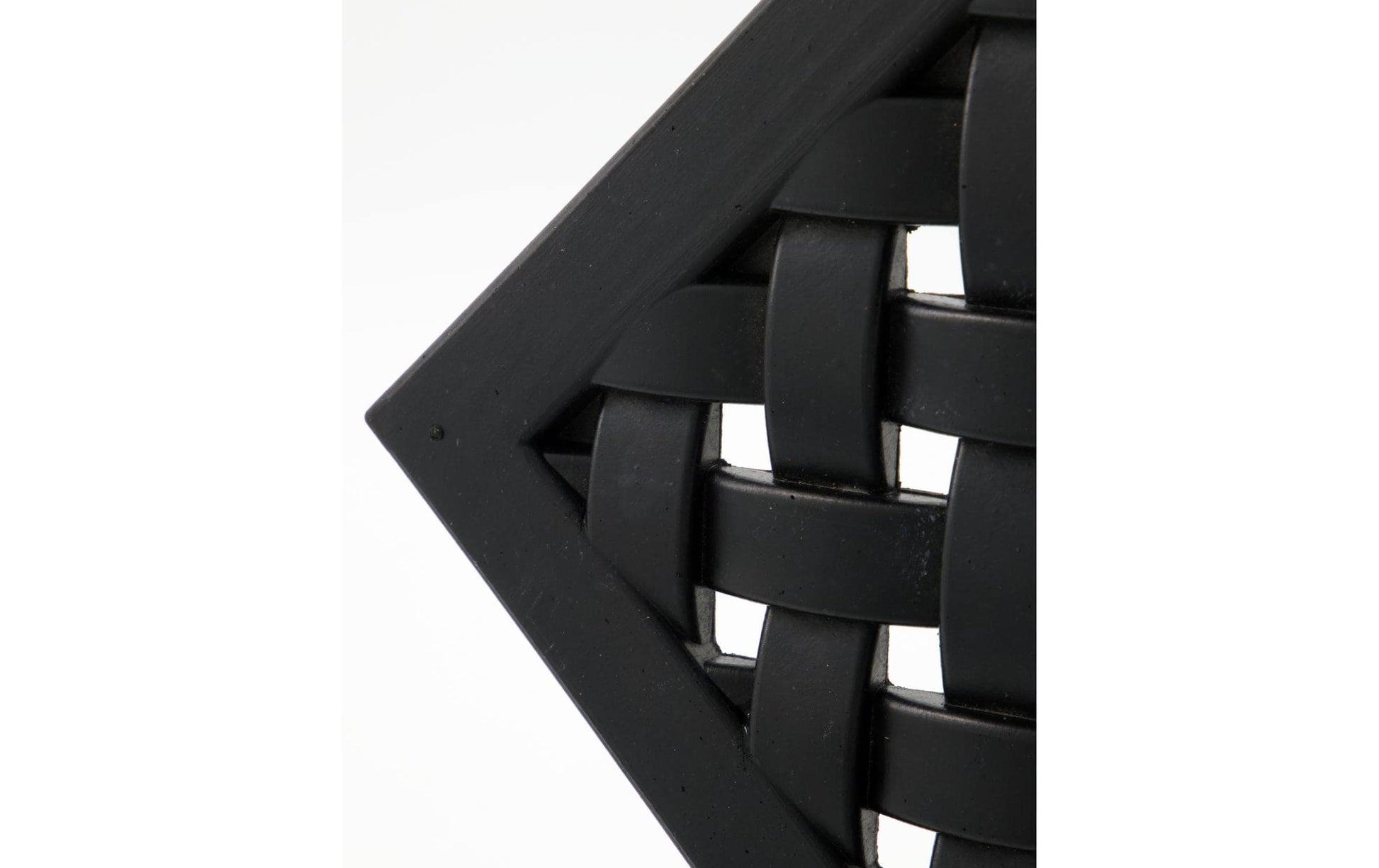 Society of Lifestyle House Doctor Fussmatte Braid – 40 × 90 cm, 1,7 cm, schwarz