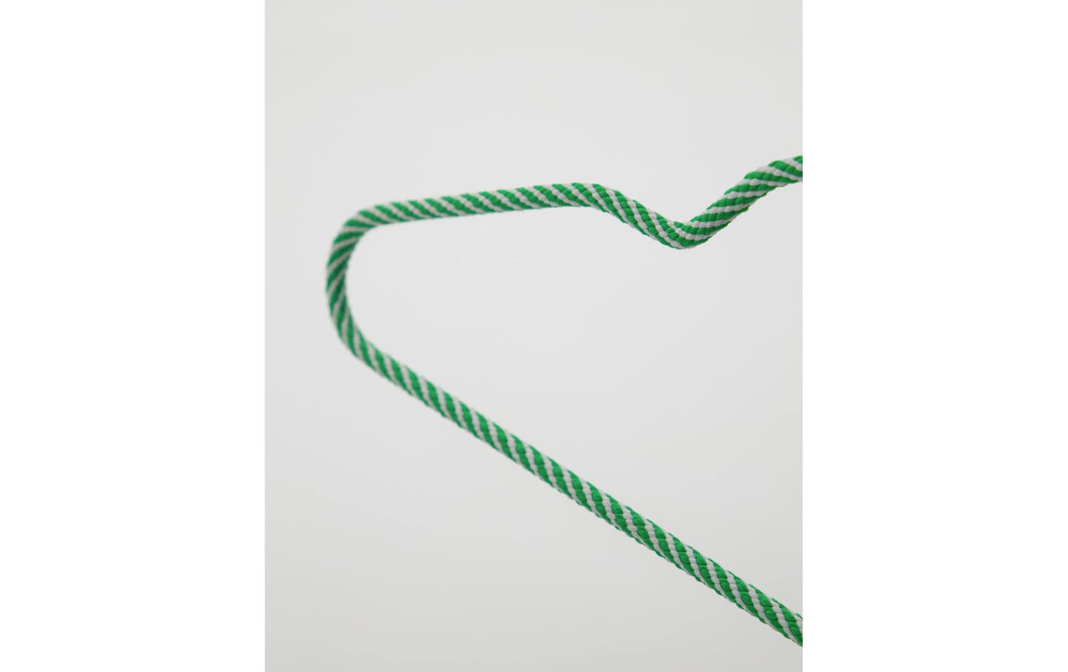 Society of Lifestyle House Doctor Wire Kleiderbügel 6er Set – Eisen/Nylon – Grün – 400 × 200 mm
