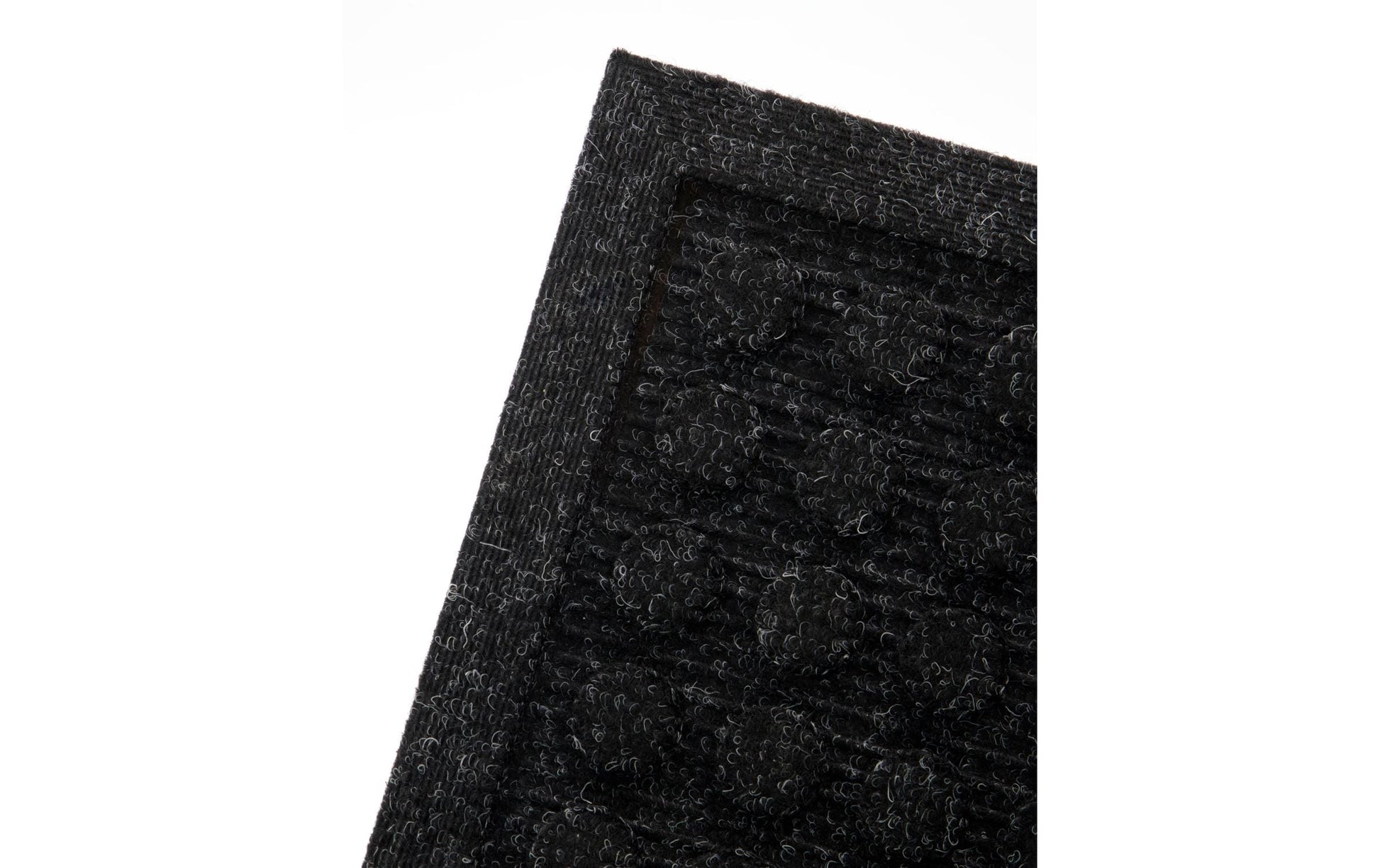 Society of Lifestyle House Doctor Entry Fussmatte – 75 × 45 × 0,8 cm – Gummi & Polypropylen, Schwarz