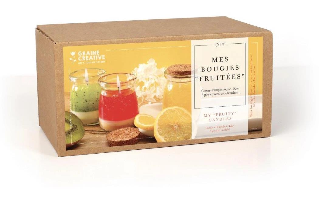 Graine créative Bastelset Kerzen giessen – fruchtige Kerzen