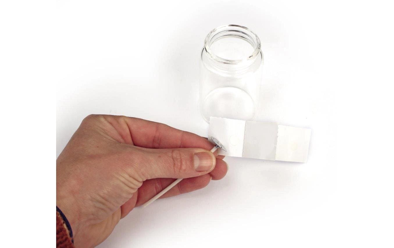 Graine créative Kerzengiess-Set – 75 g Sojawachs, 150 g Kristallgel, 3 Dochte, 3 Glasbehälter