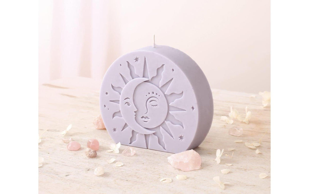 Graine créative Kerzengiess-Set – Violett – 280 g Rapswachs – inkl. Giessform, Farbstoff, Docht, Anleitung
