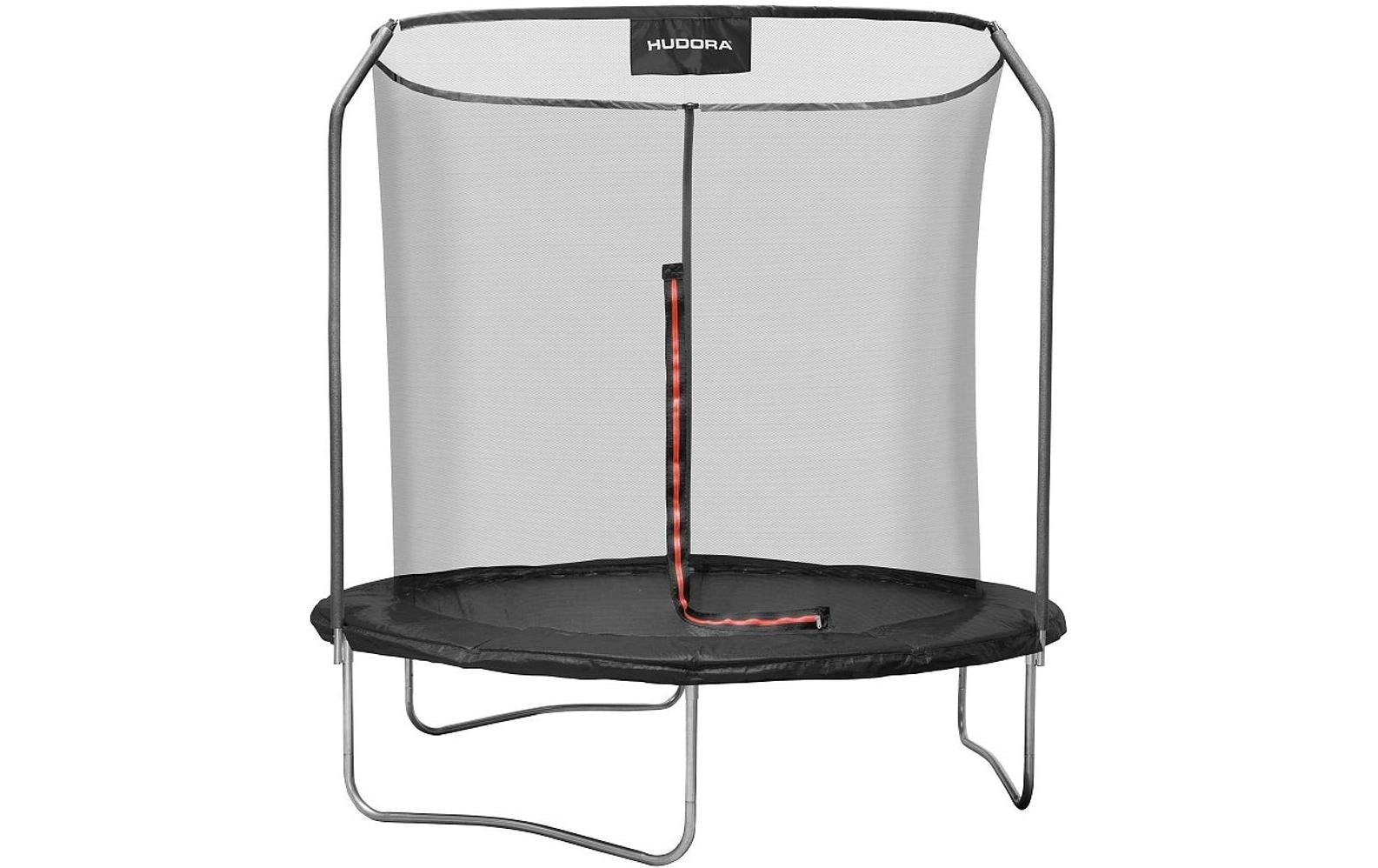 Hudora Trampolin – Belastbarkeit 100 kg – Ø 250 cm – Schwarz