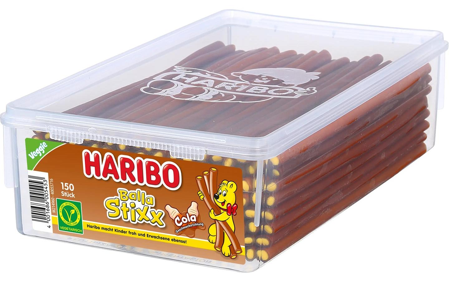 Haribo int. Haribo Balla Stixx Gummibonbons – Cola – 1,125 kg