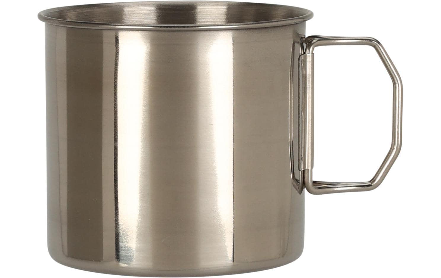 FTM Tasse – 500 ml, Edelstahl, Silber