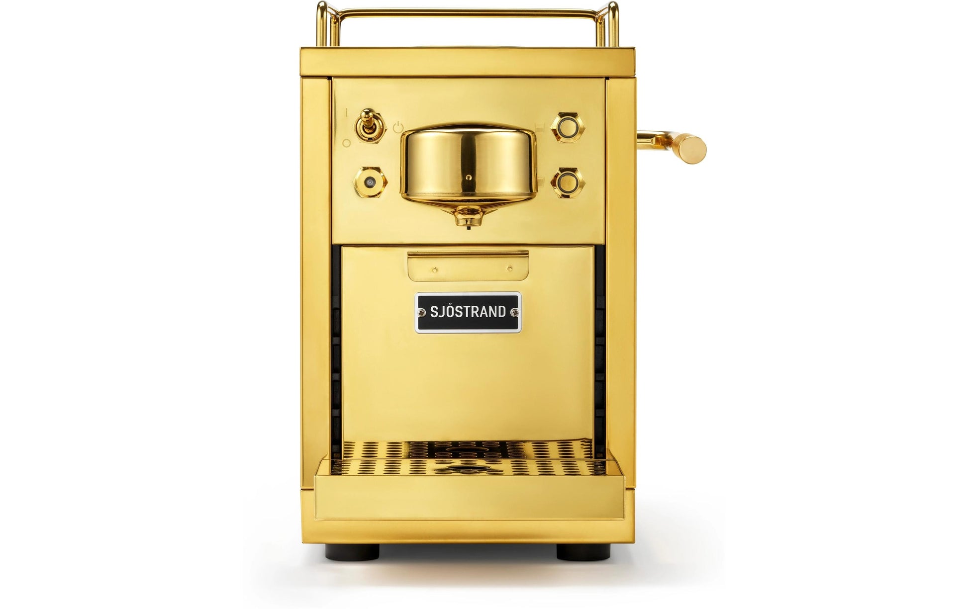 Sjöstrand 2.0 M1-2-BR-CH-A Kapselmaschine – für Nespresso, 1,2 l, kupfer