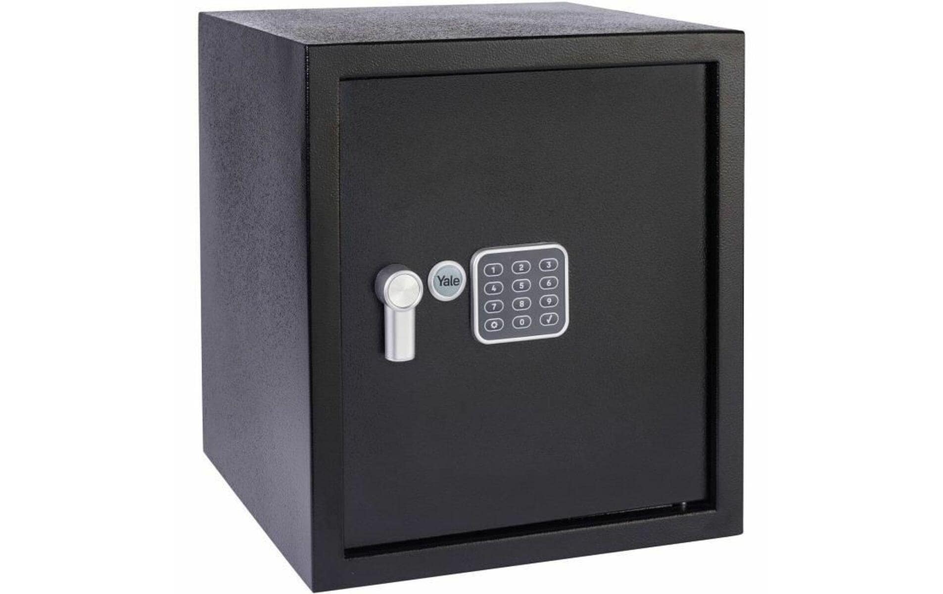 Yale Tresor YSV L – Elektronikschloss – 40 l – Wasserfest – Schwarz