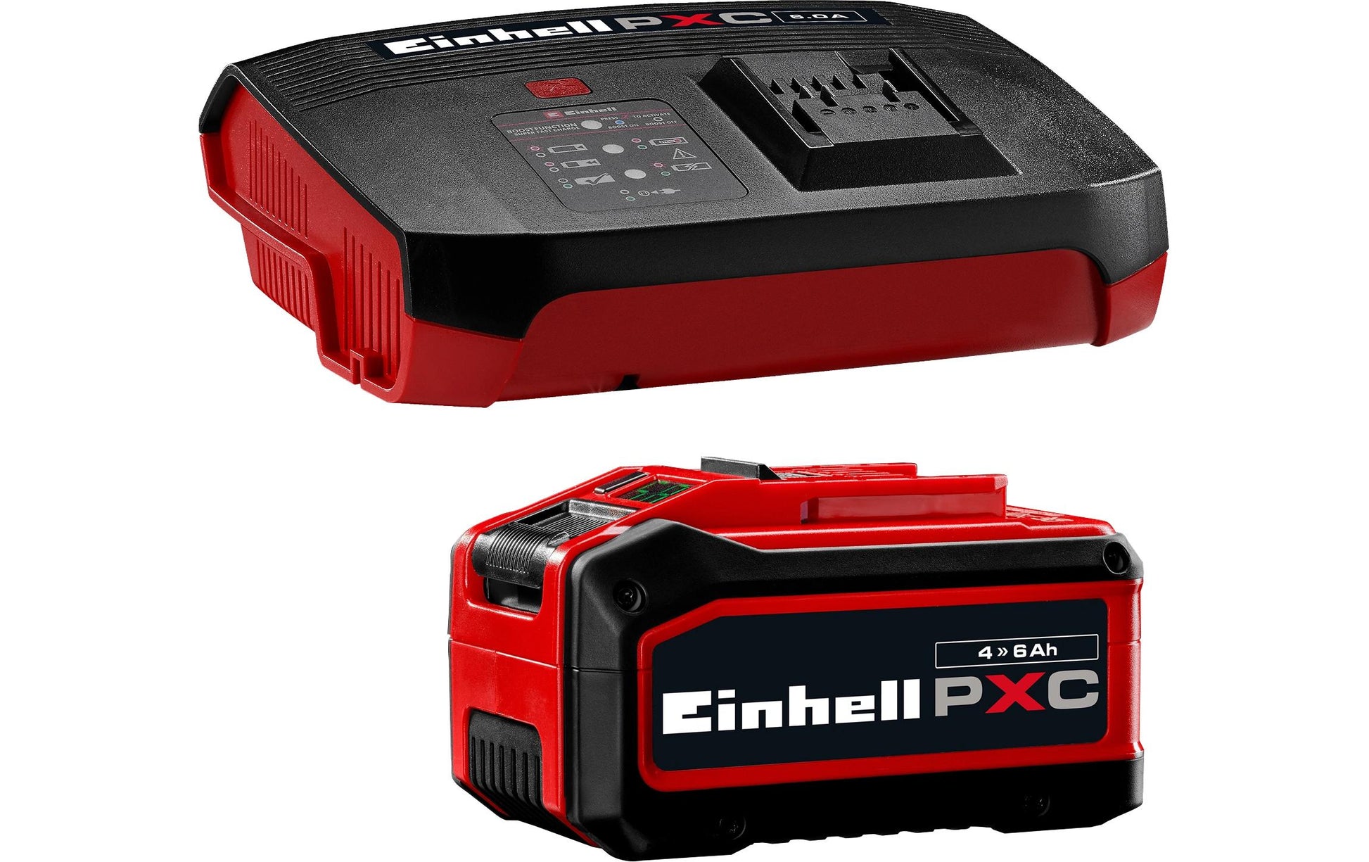 Einhell Akku 18 V 4,0 Ah – Ladegerät 6 A – für Power X-Change