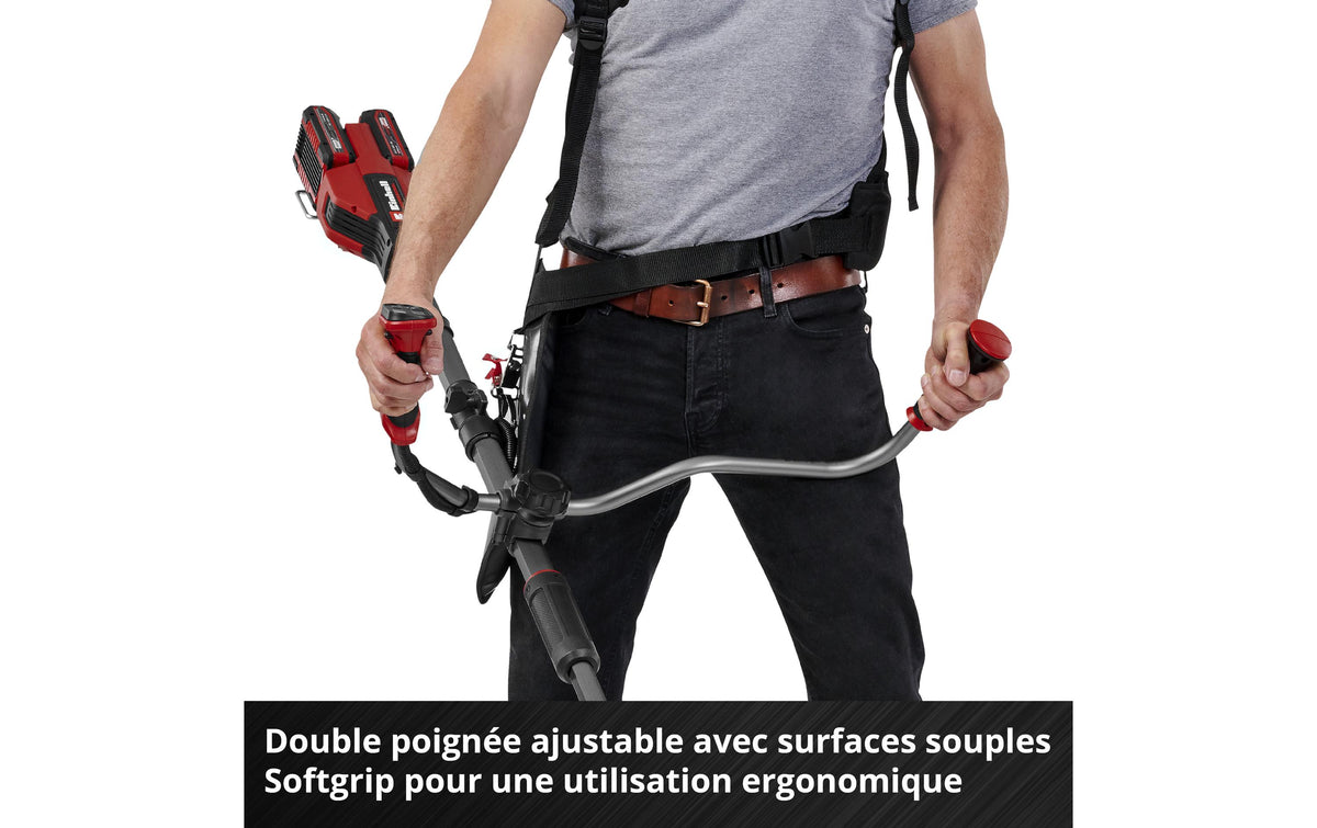 Einhell professional Einhell GP-BC 36/430 Li BL-Solo Akku-Sense, bürstenlos – 18 V – Schnittbreite 430 mm – Ladegerät & Aufsätzen