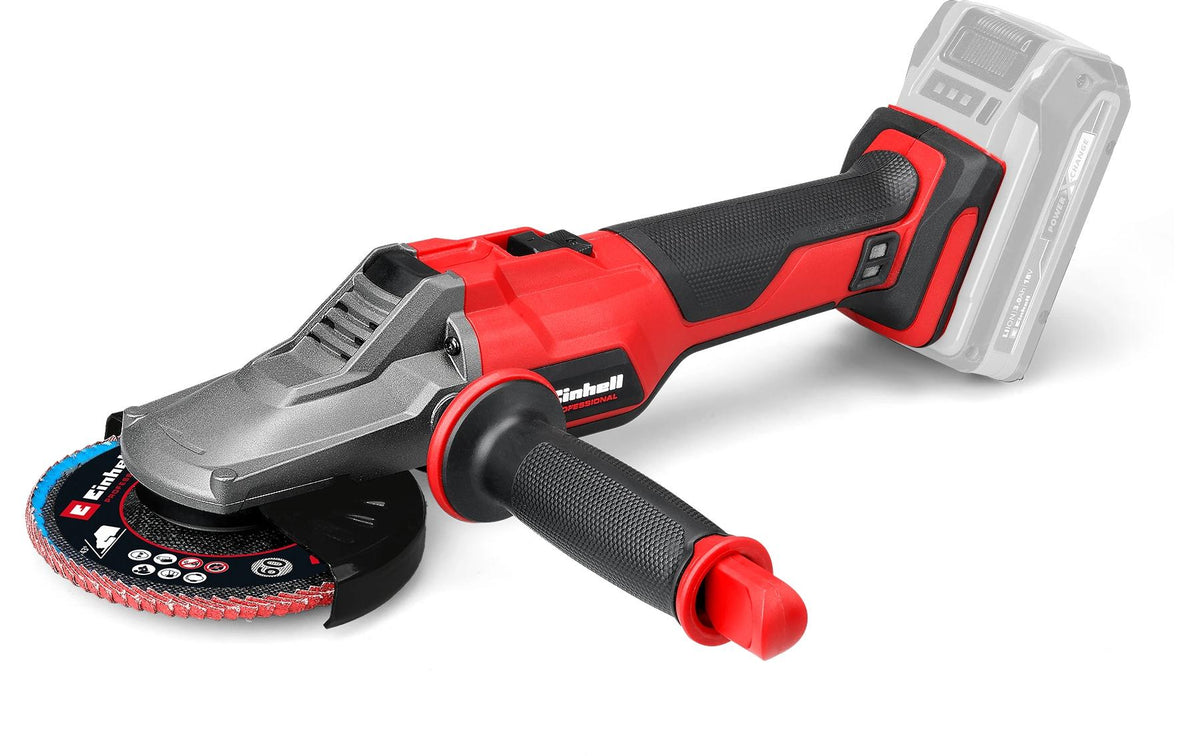 Einhell professional Einhell TP-AG 18/125 F Li BL Akku-Winkelschleifer, bürstenlos – 18 V – Ø 125 mm – Solo – Power X-Change
