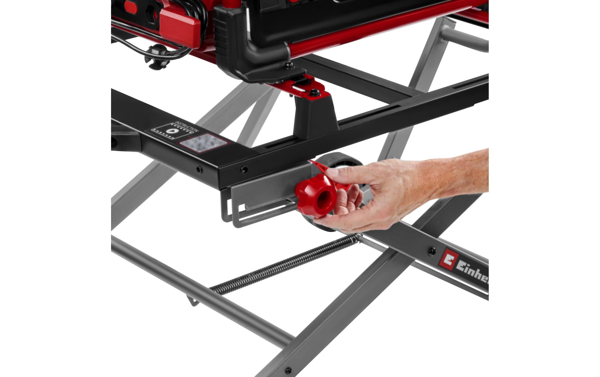 Einhell Untergestell 200 kg Stahl – für Holz – für Einhell Tischkreissägen