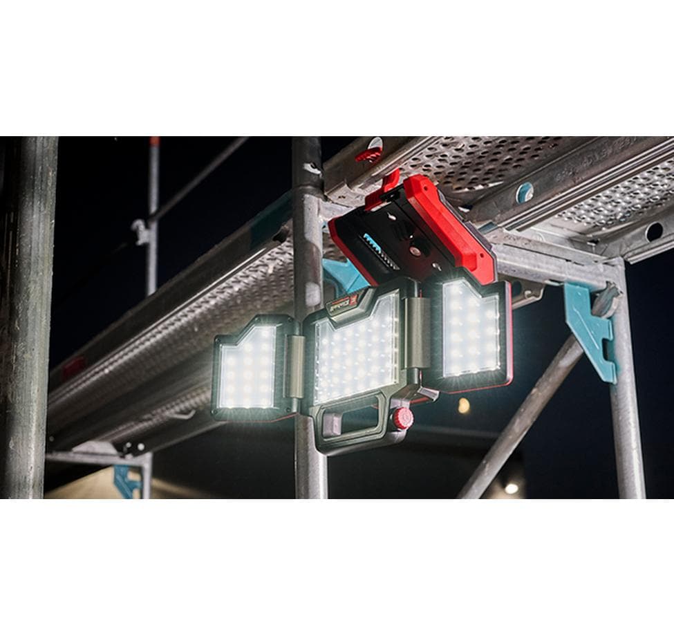 Einhell professional Einhell Arbeitsleuchte TP-CL 18/3000 Li – Akku, Power X-Change, ergonomischer Tragegriff – Rot