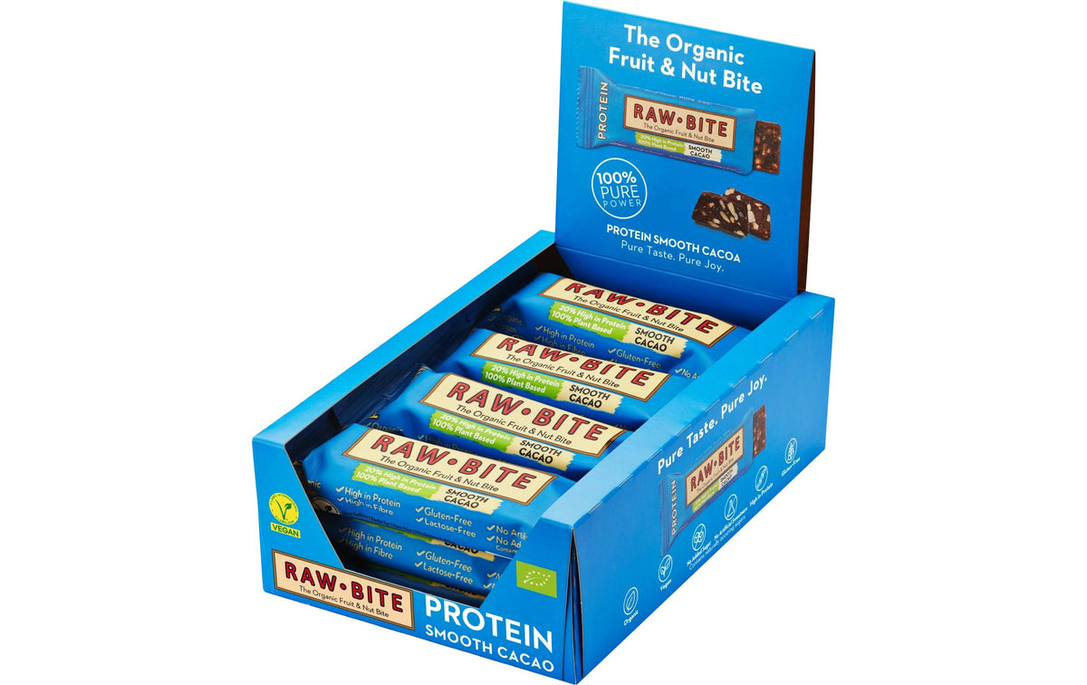 Rawbite Protein Smooth – Cacao, bio, vegan – 540 g
