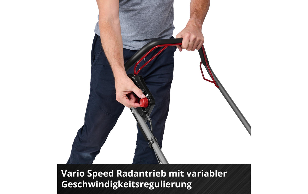Einhell GC-CM 36/46 S Li BL Akku-Rasenmäher, bürstenlos – 36 V – Schnittbreite 46 cm – 2×4,0 Ah & Ladegerät