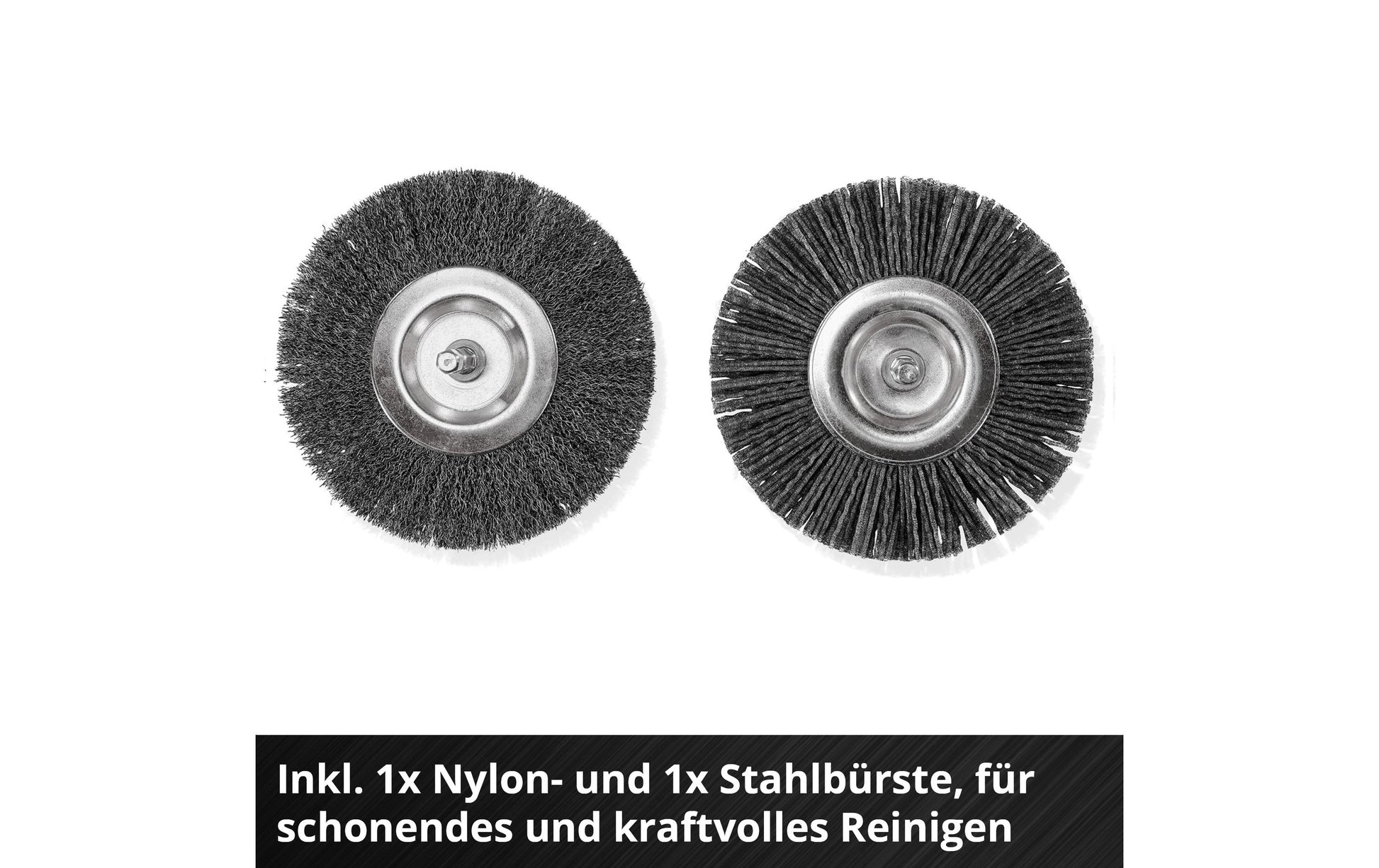 Einhell Elektrische Reinigungsbürste GE-CC 18/110 Li E-Solo – Akku, 26,8 cm