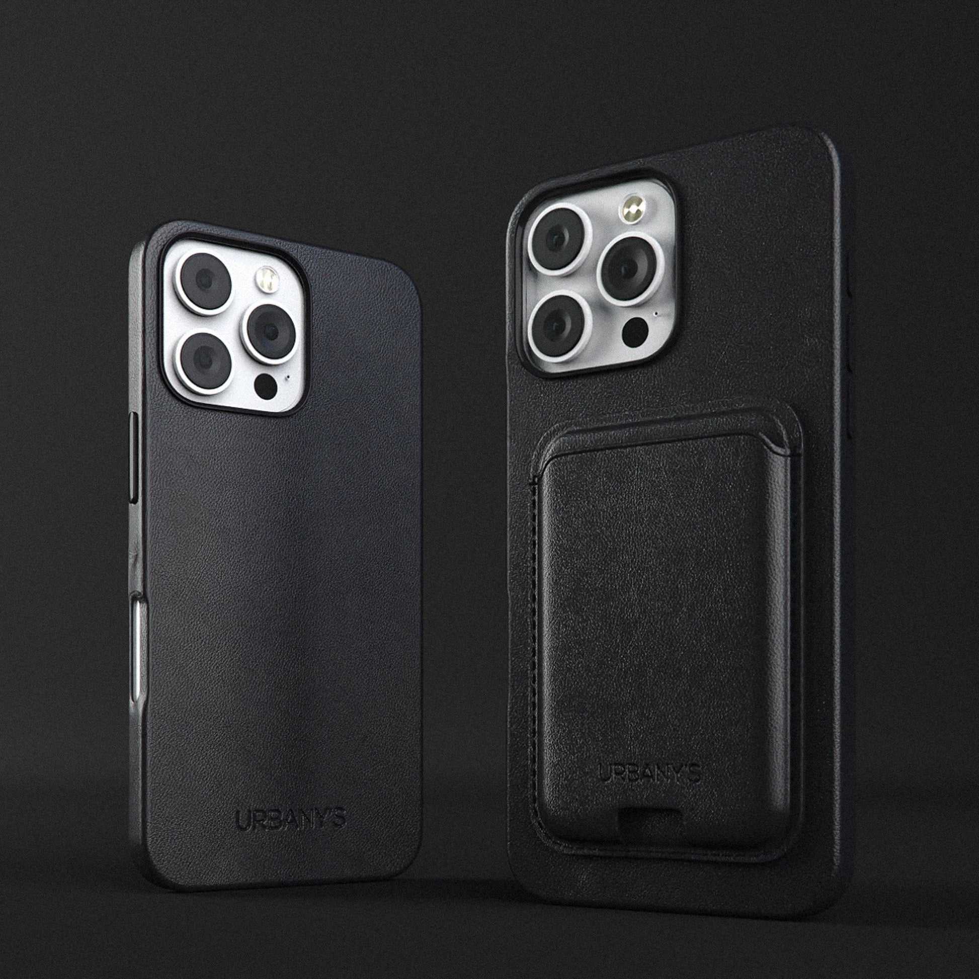 Urbany's Backcover – für Apple iPhone 17 – schwarz – MagSafe-kompatibel