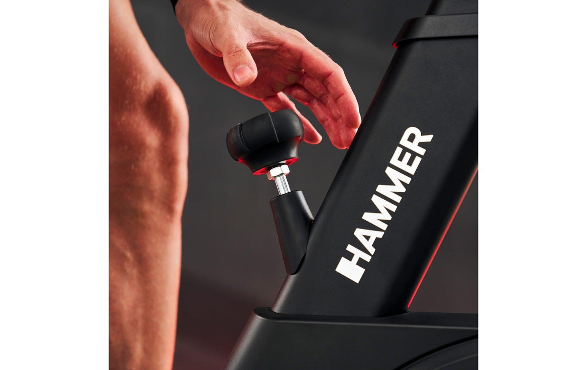Hammer Speedbike Speed Race, 16 kg Schwungmasse, Ergometer – Schwarz