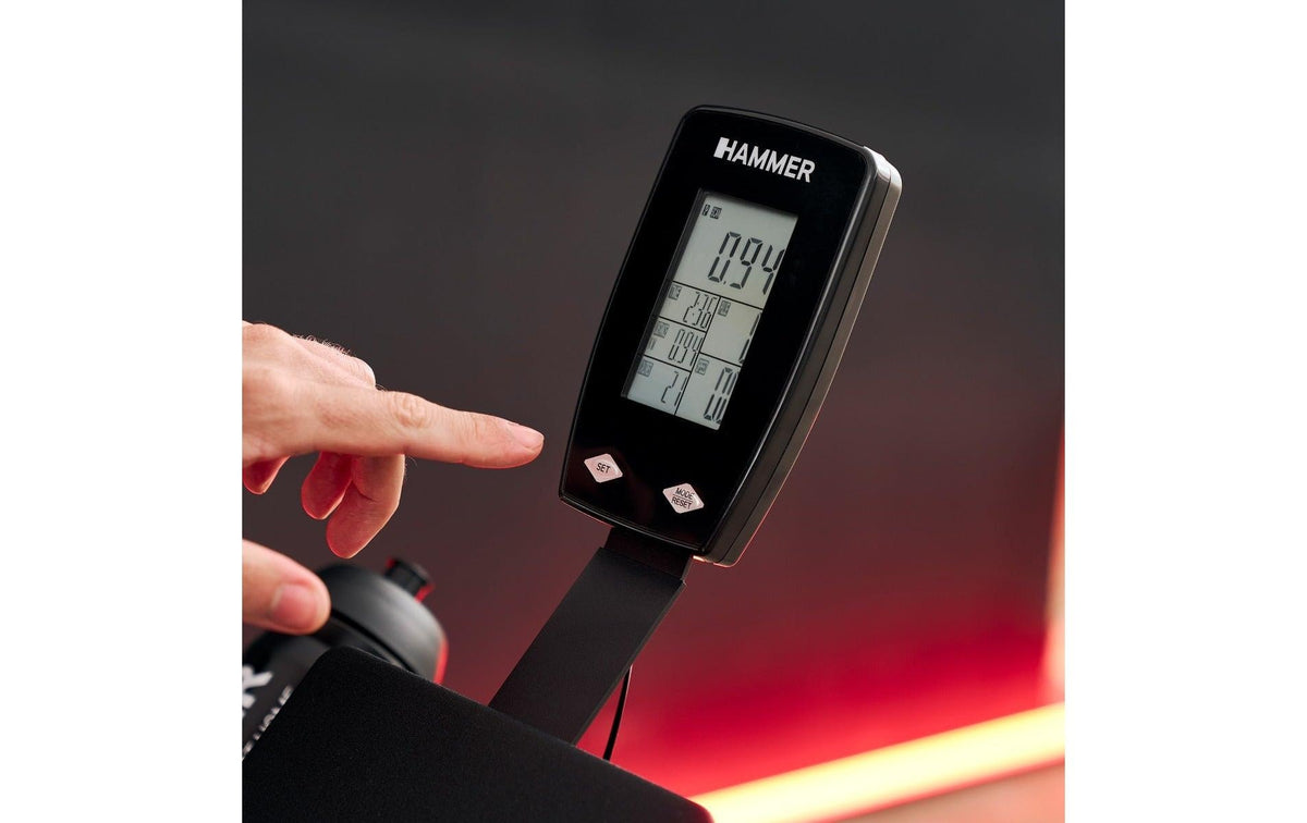 Hammer Speedbike Speed Race, 16 kg Schwungmasse, Ergometer – Schwarz