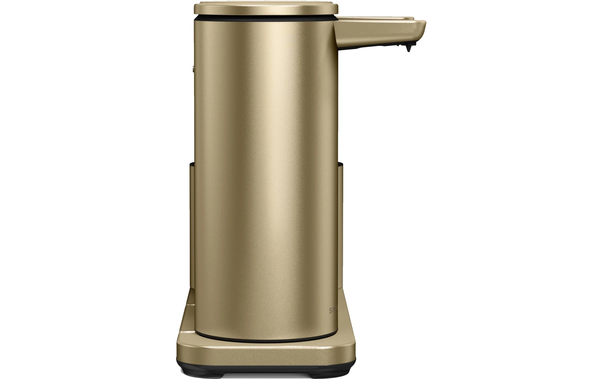 Simplehuman Caddy Seifenspender – Edelstahl, Gold matt, 828 ml