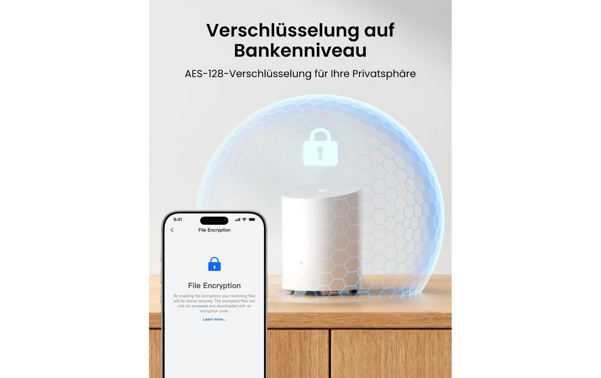 Reolink zubehör Reolink Home Hub Mini – Basisstation – RJ-45 (LAN), WLAN, Externes Netzteil – für Amazon Alexa, Google Home