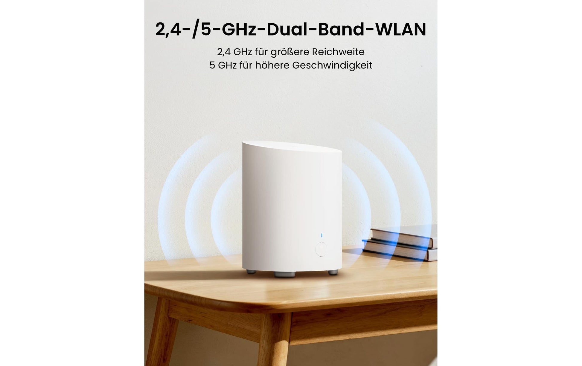 Reolink zubehör Reolink Home Hub Mini – Basisstation – RJ-45 (LAN), WLAN, Externes Netzteil – für Amazon Alexa, Google Home
