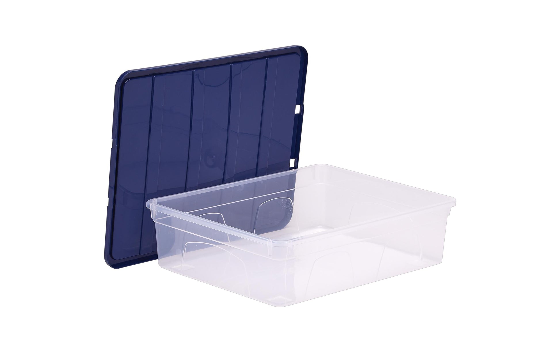 Fellowes ProStore Bankersbox Aufbewahrungsbox 12 L (mit Deckel) – Polypropylen – Transparent