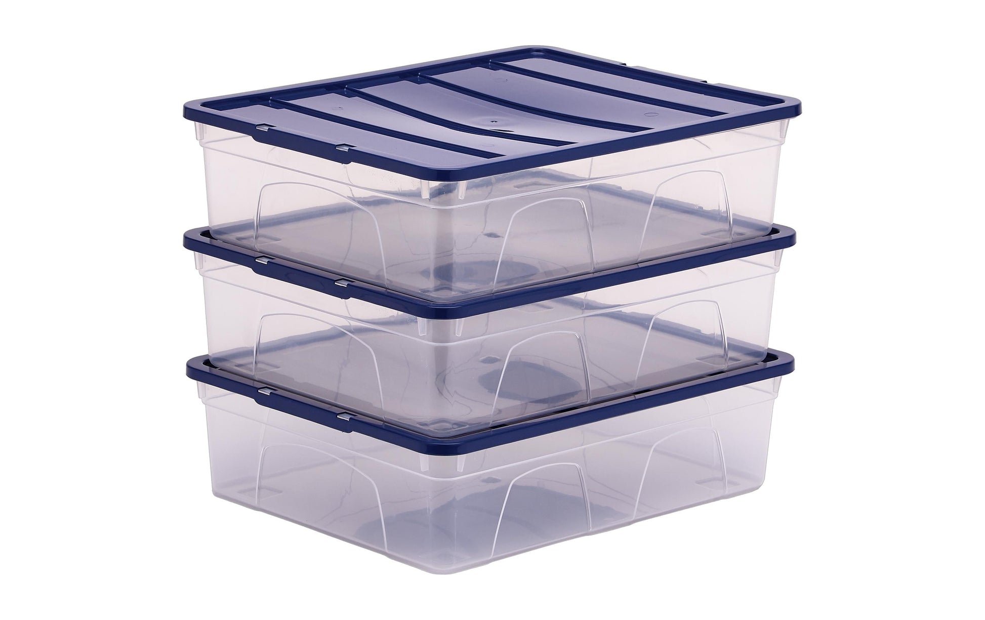 Fellowes ProStore Bankersbox Aufbewahrungsbox 12 L (mit Deckel) – Polypropylen – Transparent