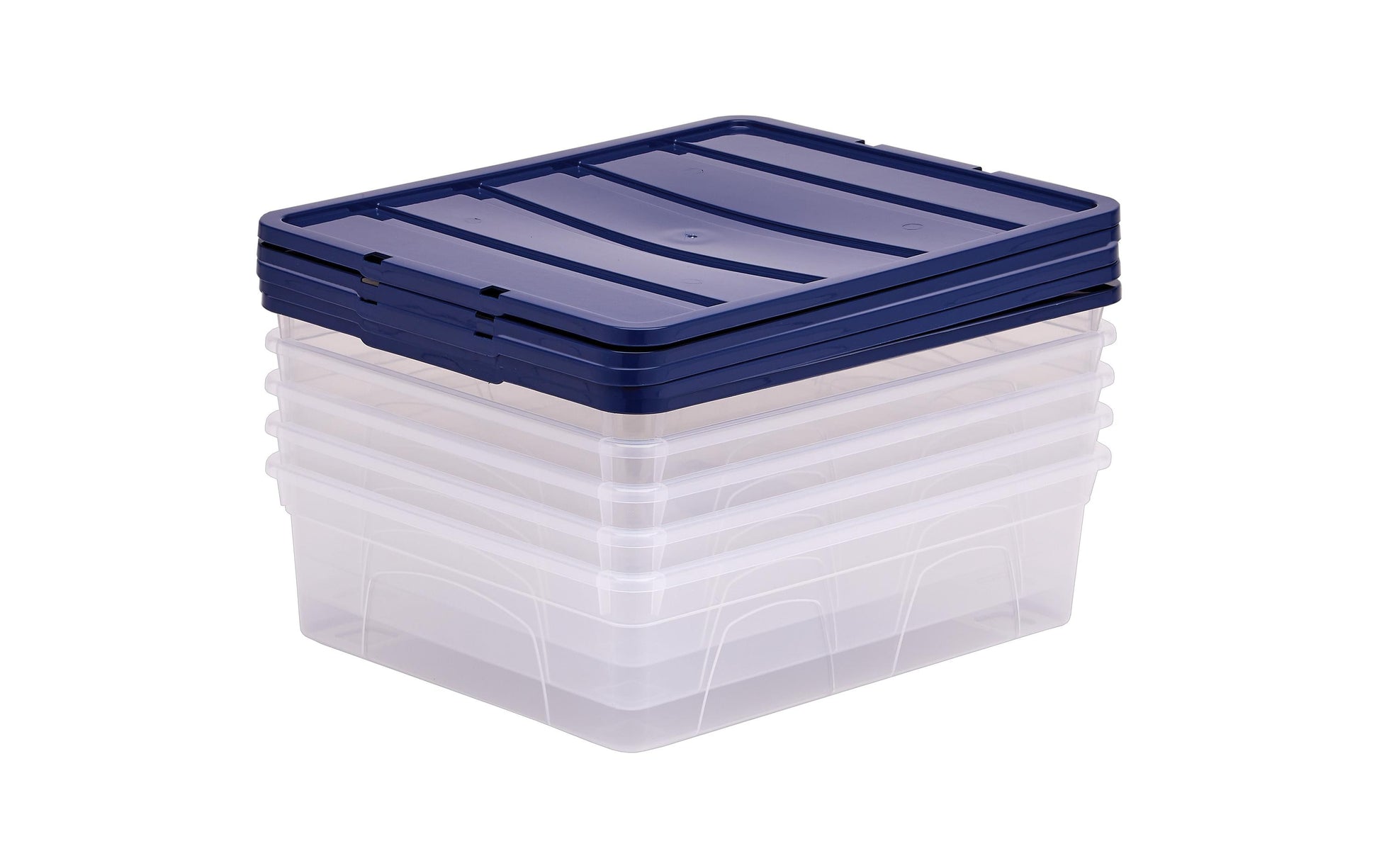 Fellowes ProStore Bankersbox Aufbewahrungsbox 12 L (mit Deckel) – Polypropylen – Transparent