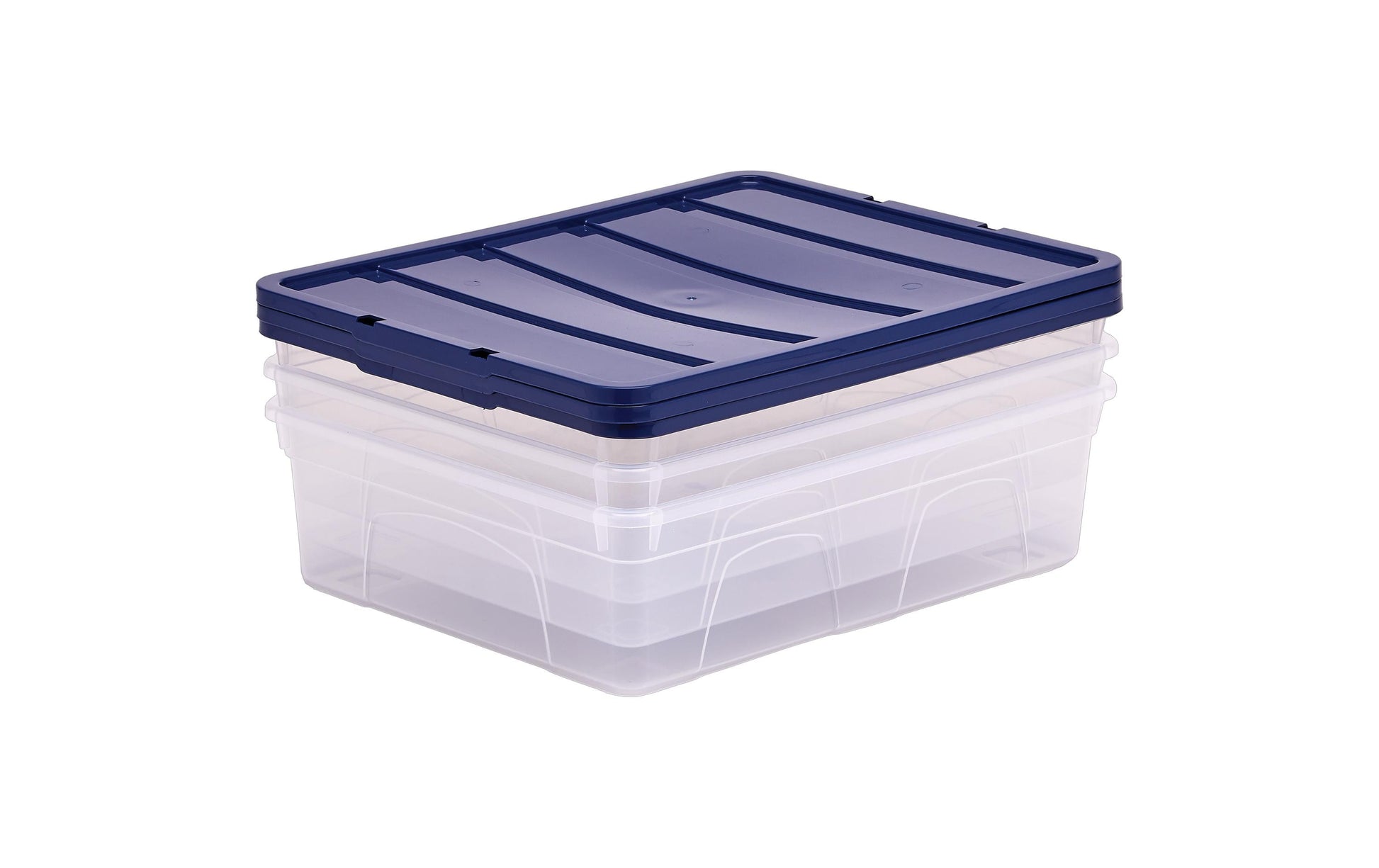 Fellowes ProStore Bankersbox Aufbewahrungsbox 12 L (mit Deckel) – Polypropylen – Transparent