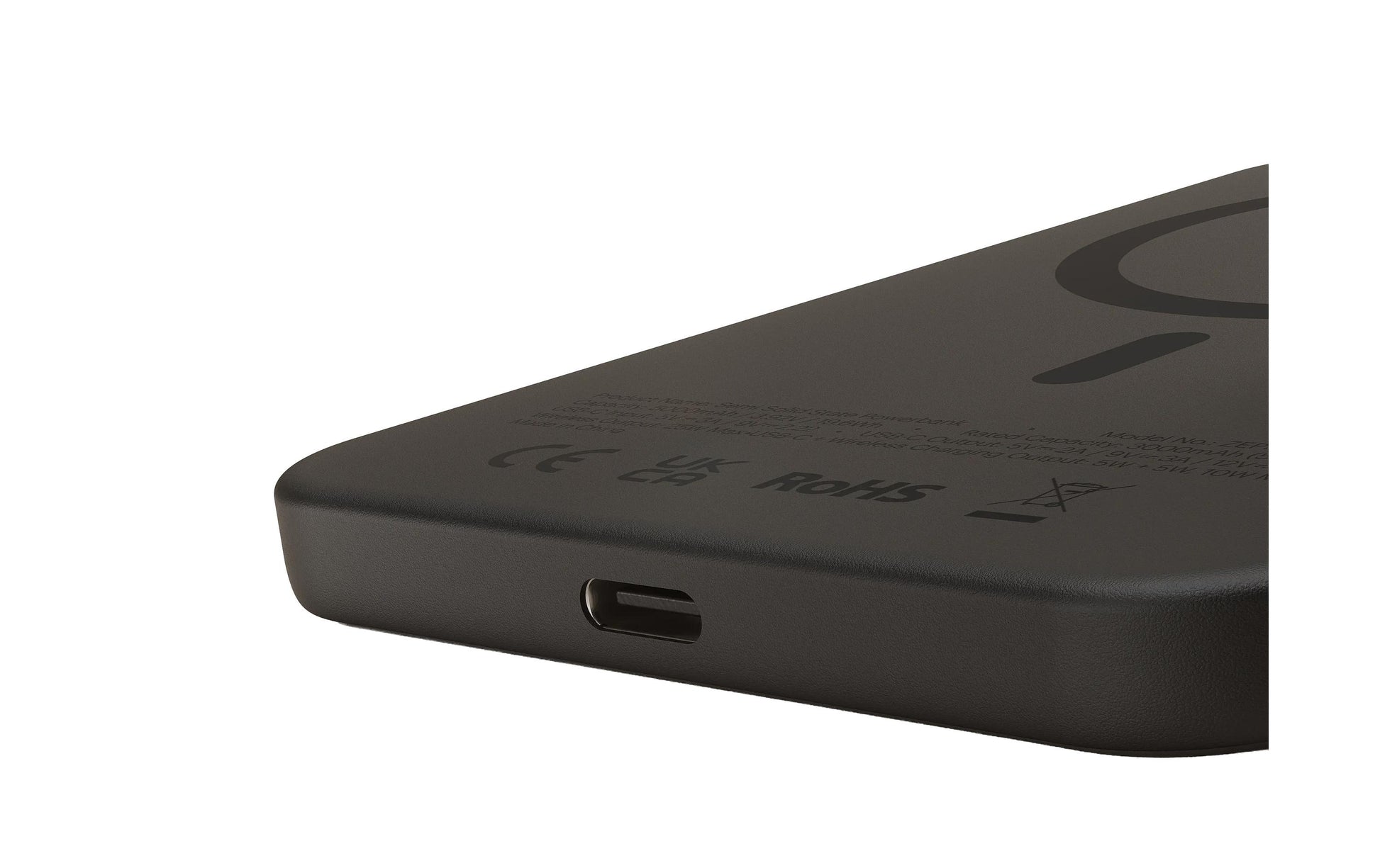 Zens Pro2 Slim MagSafe Powerbank 5'000 mAh – 25 W PD, Qi2 25 W, 1× USB-C, Schwarz