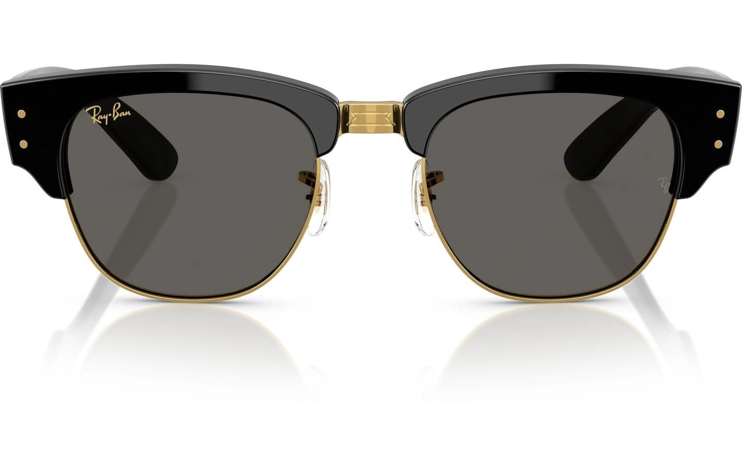 Ray-Ban Schutzbrille MEGA CLUBMASTER – Graue Gläser, UV-Schutz, Kunststoffrahmen