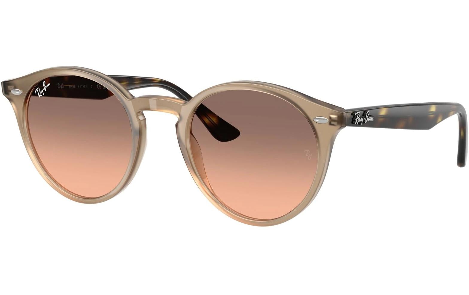 Ray-Ban RB2180 TORTLEDOVE – Roségläser, UV-Schutz, Acetat