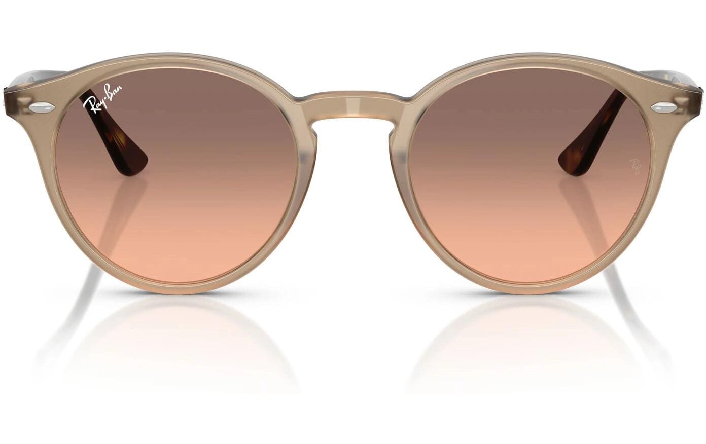Ray-Ban RB2180 TORTLEDOVE – Roségläser, UV-Schutz, Acetat
