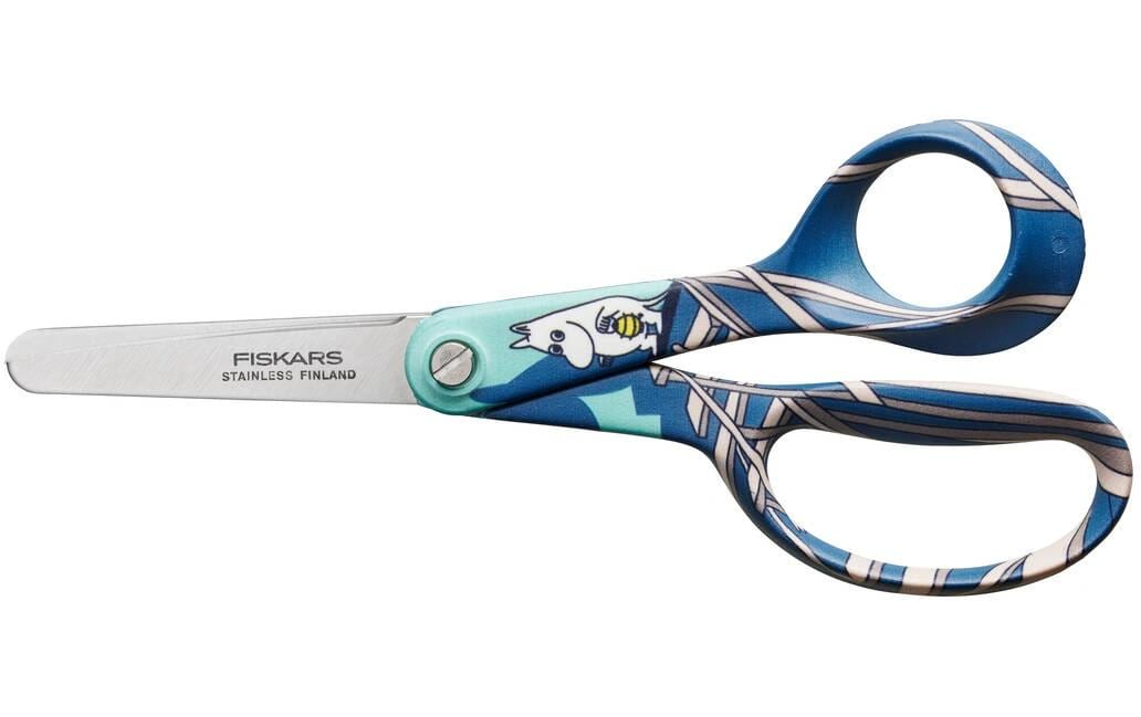 Fiskars Kinderschere 13,0 cm, für Rechtshänder – Edelstahl, Petrol