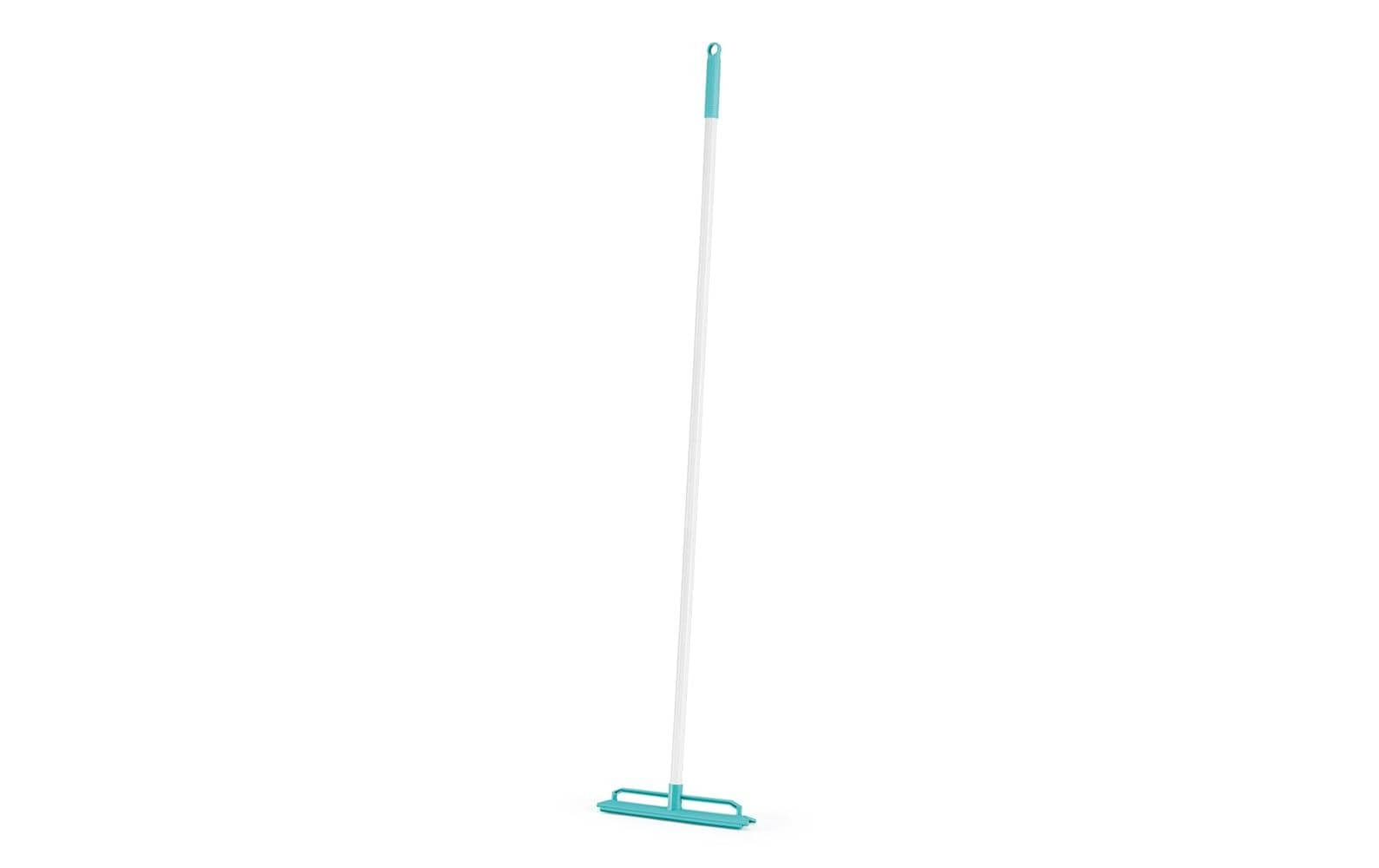 Cleanmaxx Textil-/Fusselbürste – für Polstermöbel & Teppich, Silikon, 30×148 cm, türkis, weiss