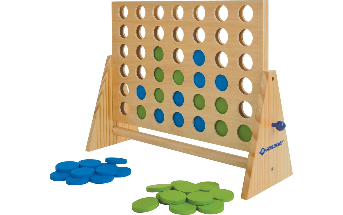 Schildkröt funsports 4 Gewinnt – Strategiespiel, 2 Spieler, ab 5 Jahren, 20 Min., mehrsprachig
