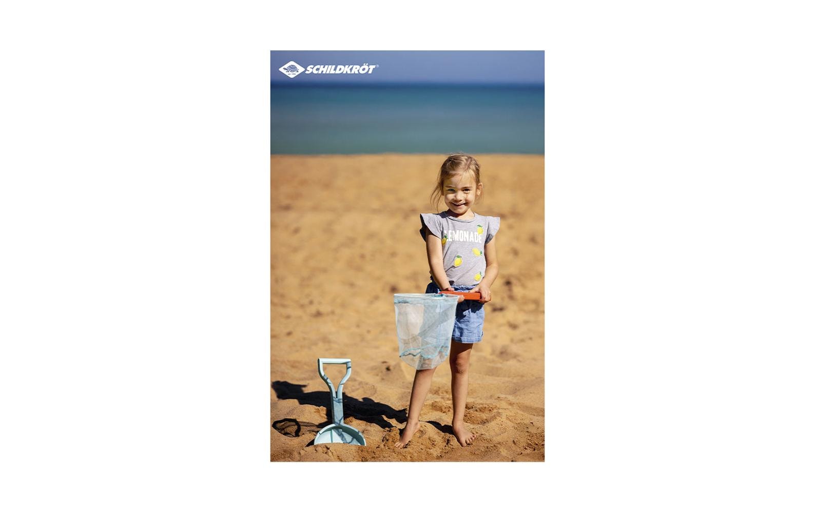 Schildkröt Funsports Sandspielzeug-Set – 2-teilig – ab 3 Jahren – Kunststoff – Mehrfarbig