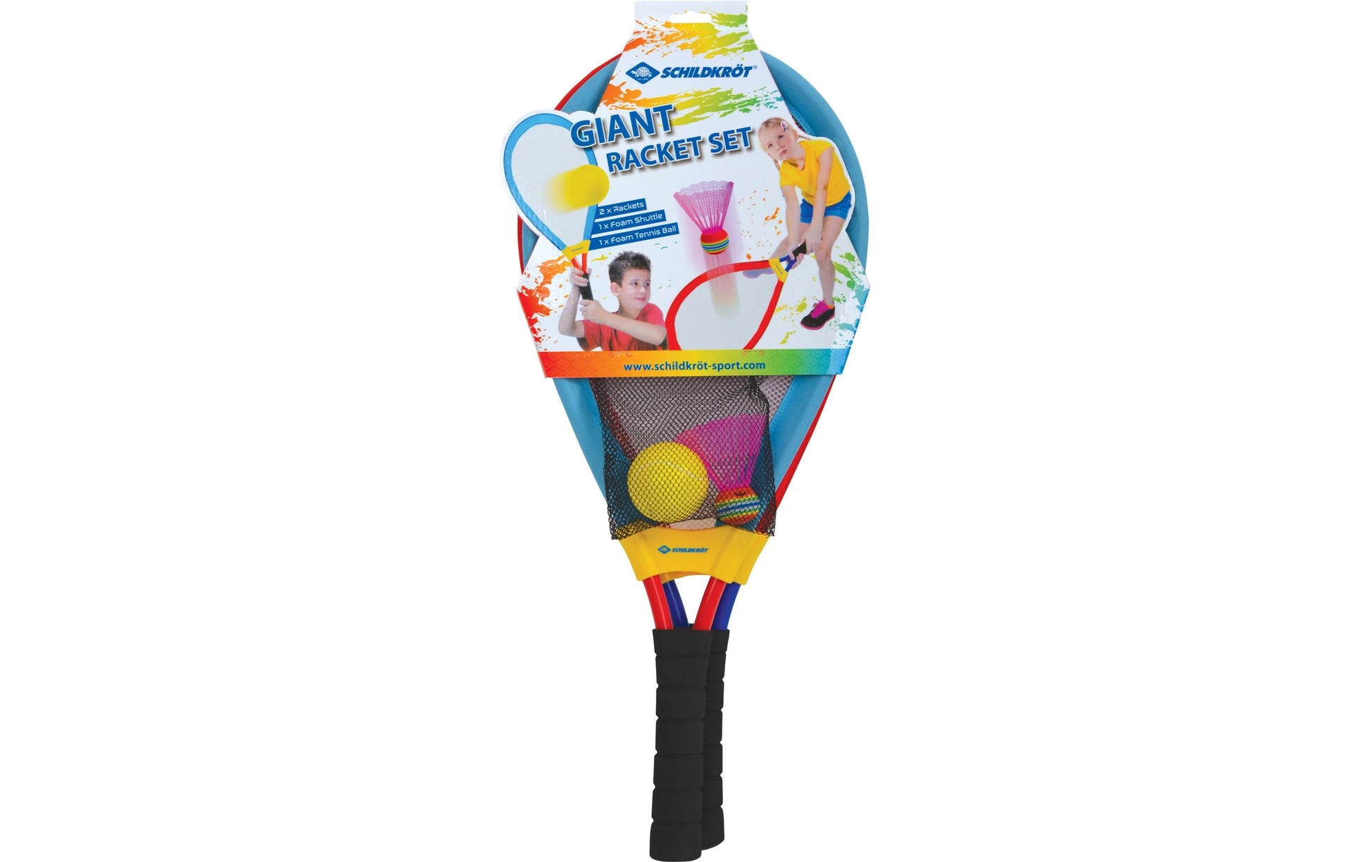 Schildkröt Funsports Racket-Set – 62,5 cm – 1 Stück – ab 5 J. – mehrfarbig