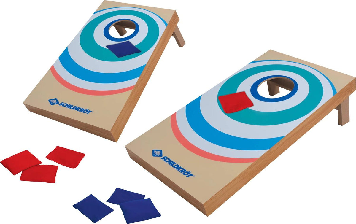 Schildkröt funsports Cornhole-Set – MDF, Sand, Textil, mehrfarbig – FSC – ab 5 Jahren