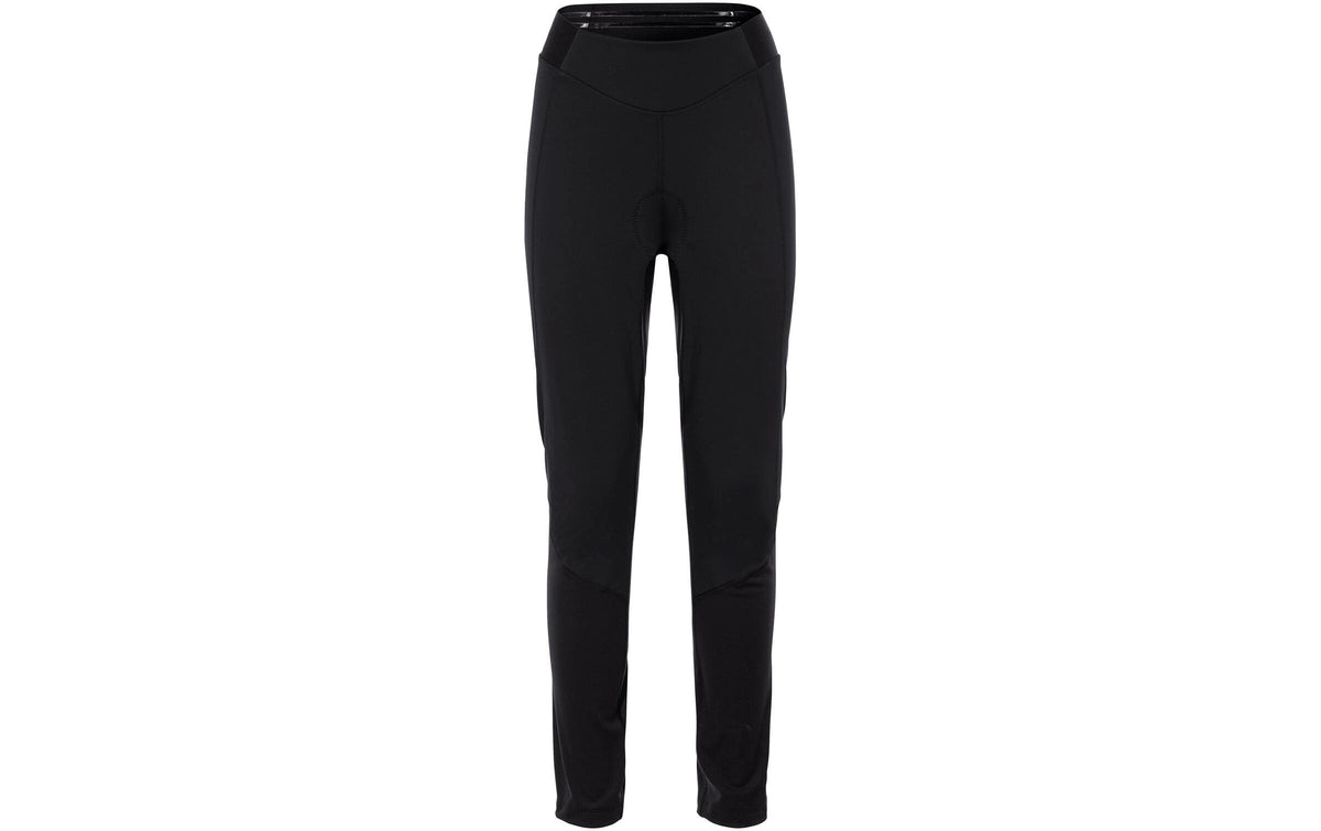 VAUDE Posta II Velohose – Grösse 44 – Schwarz, Polyester/Elasthan, winddicht, reflektierend