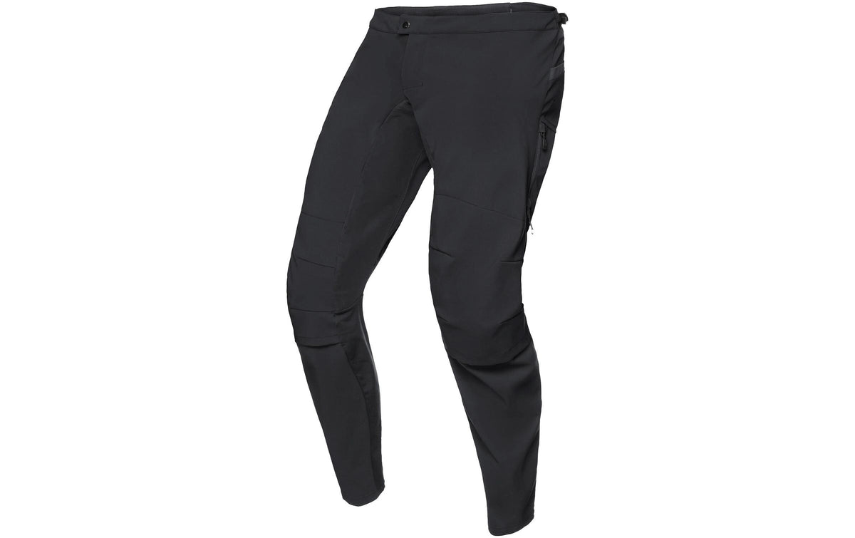 VAUDE Softshellhose Qimsa Pro – M – Schwarz, Softshell (recycelt), winddicht, wasserabweisend, reflektierend