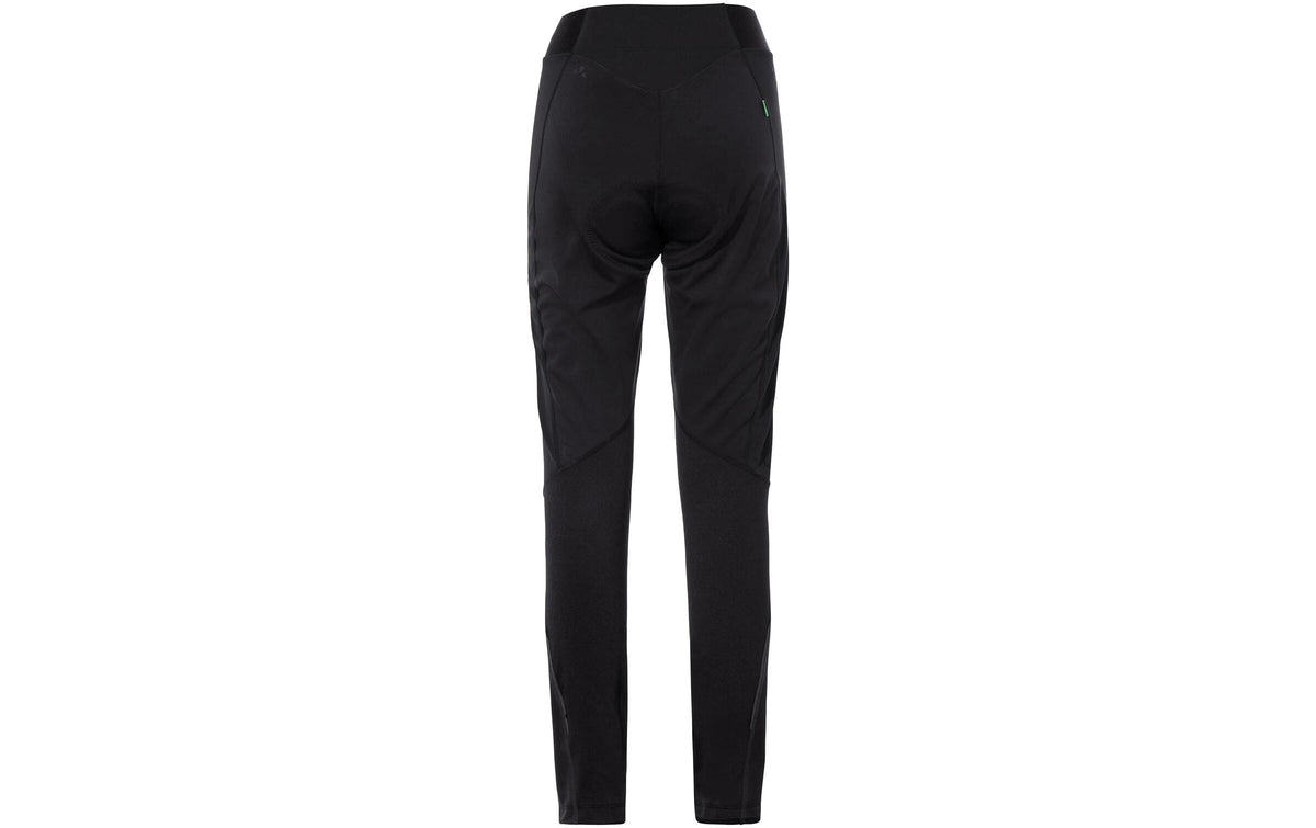 VAUDE Posta II Velohose – Grösse 44 – Schwarz, Polyester/Elasthan, winddicht, reflektierend