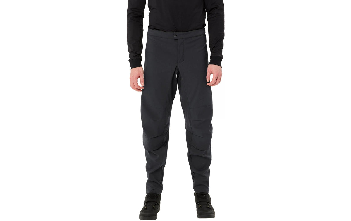 VAUDE Softshellhose Qimsa Pro – M – Schwarz, Softshell (recycelt), winddicht, wasserabweisend, reflektierend