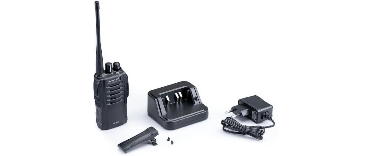 Midland G10 Pro – Funkgerät, 32 Kanäle, Reichweite bis 12 km, IP67