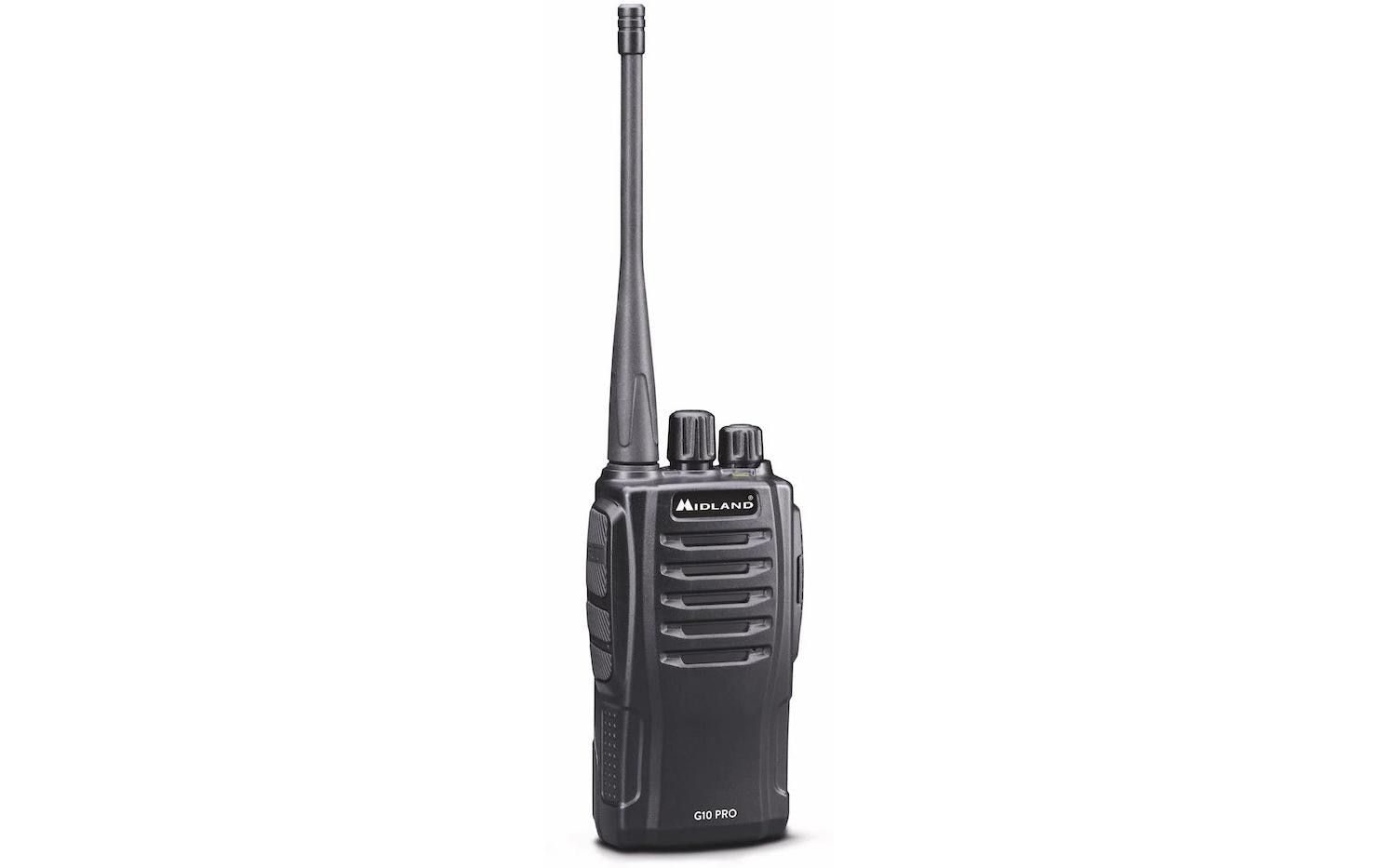 Midland G10 Pro – Funkgerät, 32 Kanäle, Reichweite bis 12 km, IP67