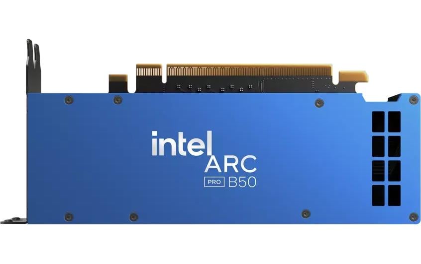 Intel Arc Pro B50 16 GB GDDR6 – PCIe Grafikkarte – 4×mDP
