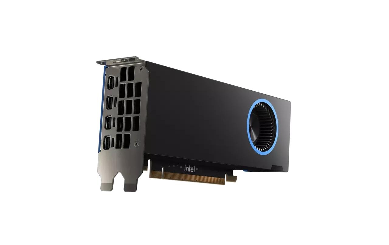 Intel Arc Pro B50 16 GB GDDR6 – PCIe Grafikkarte – 4×mDP